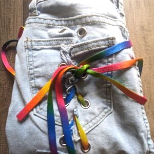 Rainbow Tie jeans